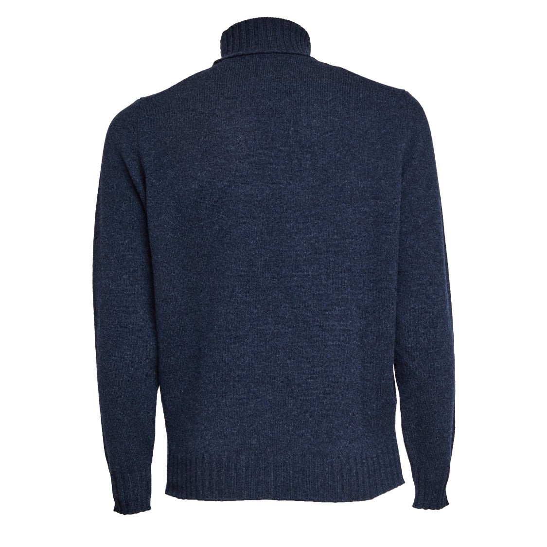 Filippo De Laurentiis High-Neck Wool And Cashmere Sweater With Ribbed Details