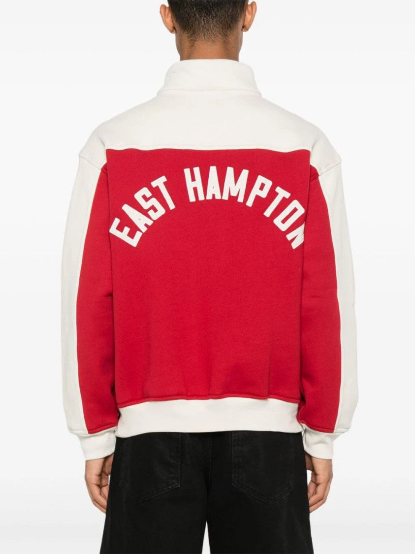 Rhude Contrast Varsity Cotton Sweatshirt