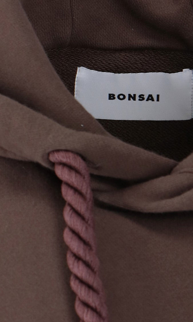 Bonsai Relaxed Fit Hoodie Sweater With Front Kangaroo Pocket
