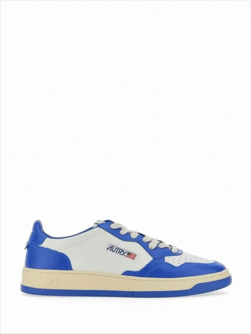 Autry Low-Top Sneakers With Smooth Leather Panels