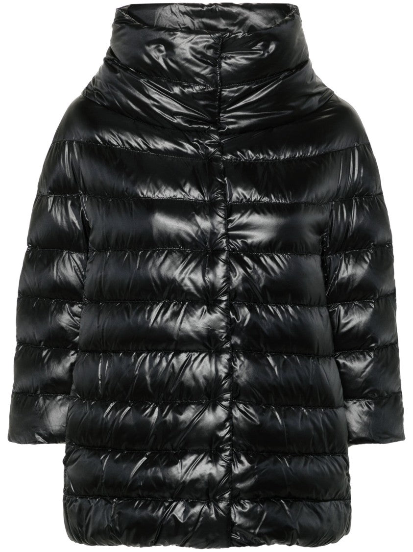 Herno Ultralight Oversized Puffer Jacket With Goose Down Filling