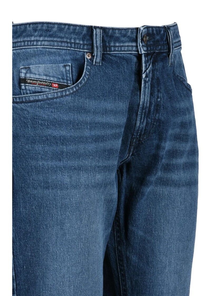 Diesel Blue Tapered Slim Jeans