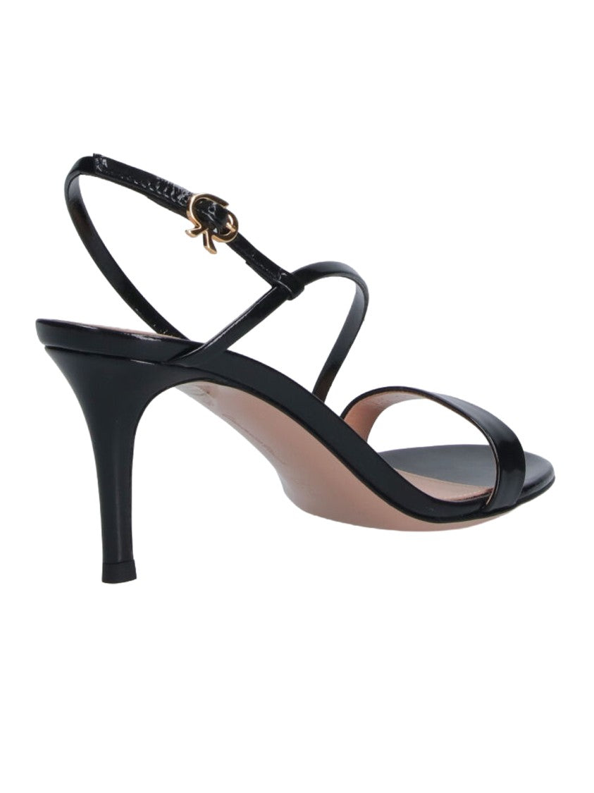 Gianvito Rossi "Manhattan 70" Sandals – Black