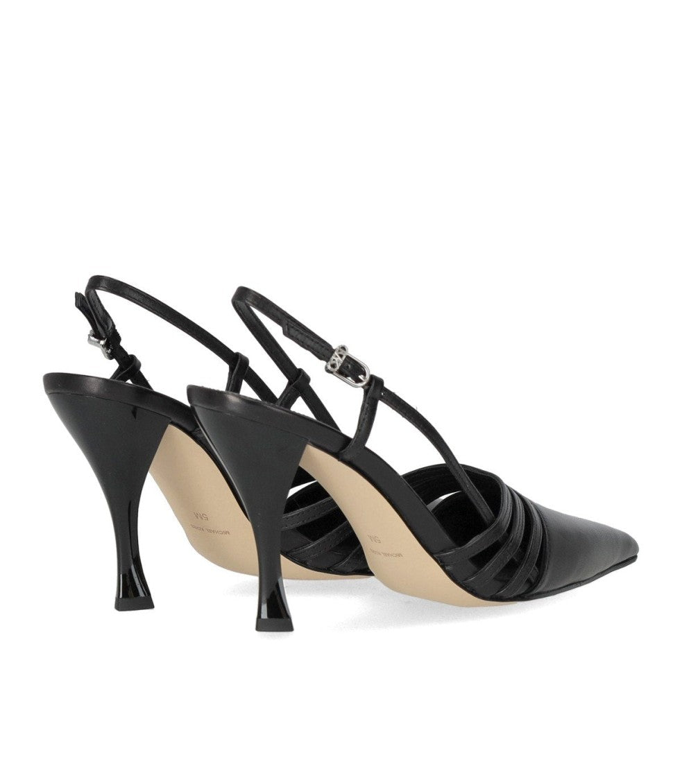 Michael Kors Haisley Black Slingback Pump