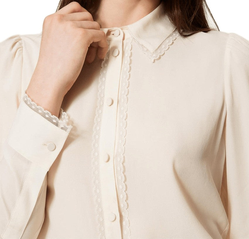 Twin-Set Fluid Crêpe De Chine Shirt
