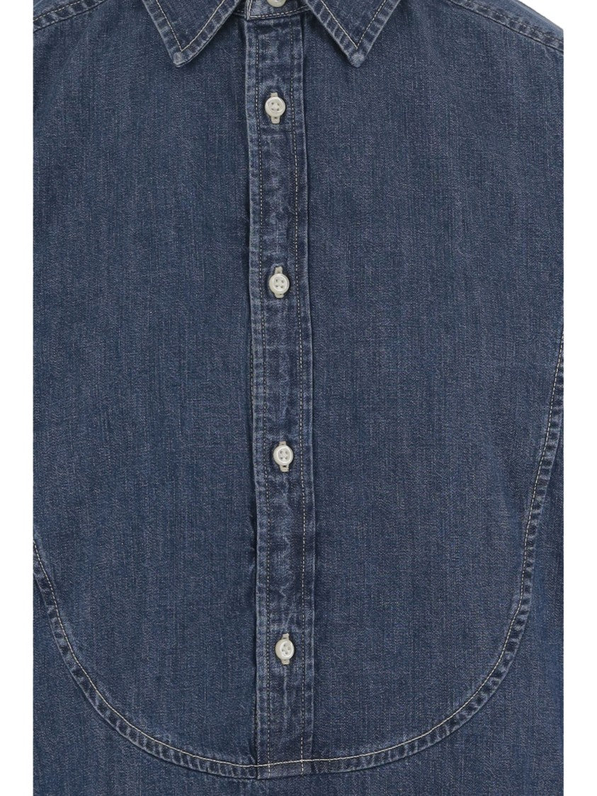 Polo Ralph Lauren Denim Shirt With Curved Seams
