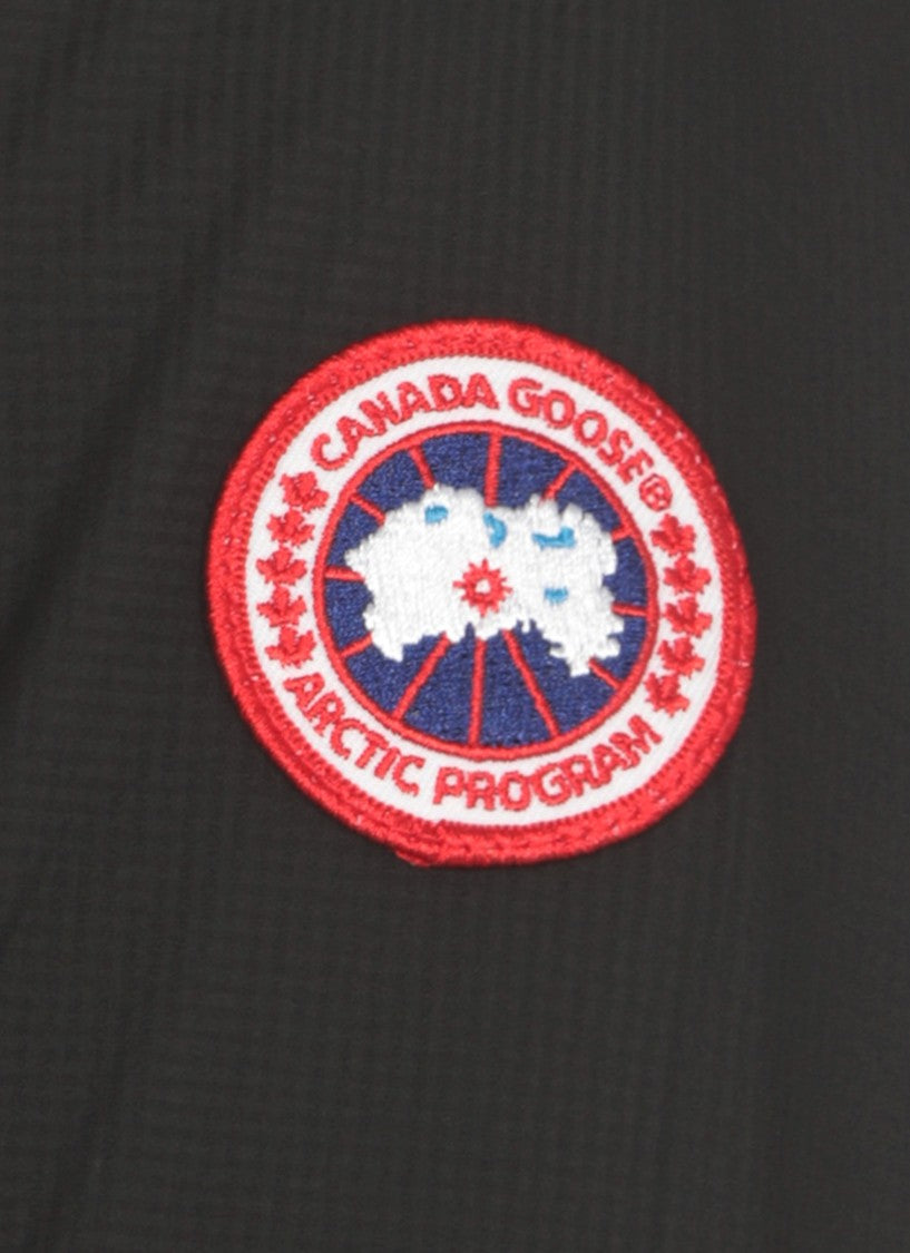 Canada Goose Black Telo Fabric High Neck Down