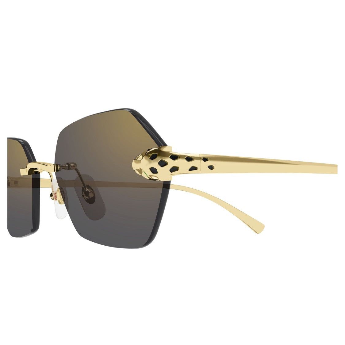Cartier Ct0636s Rimless Sunglasses