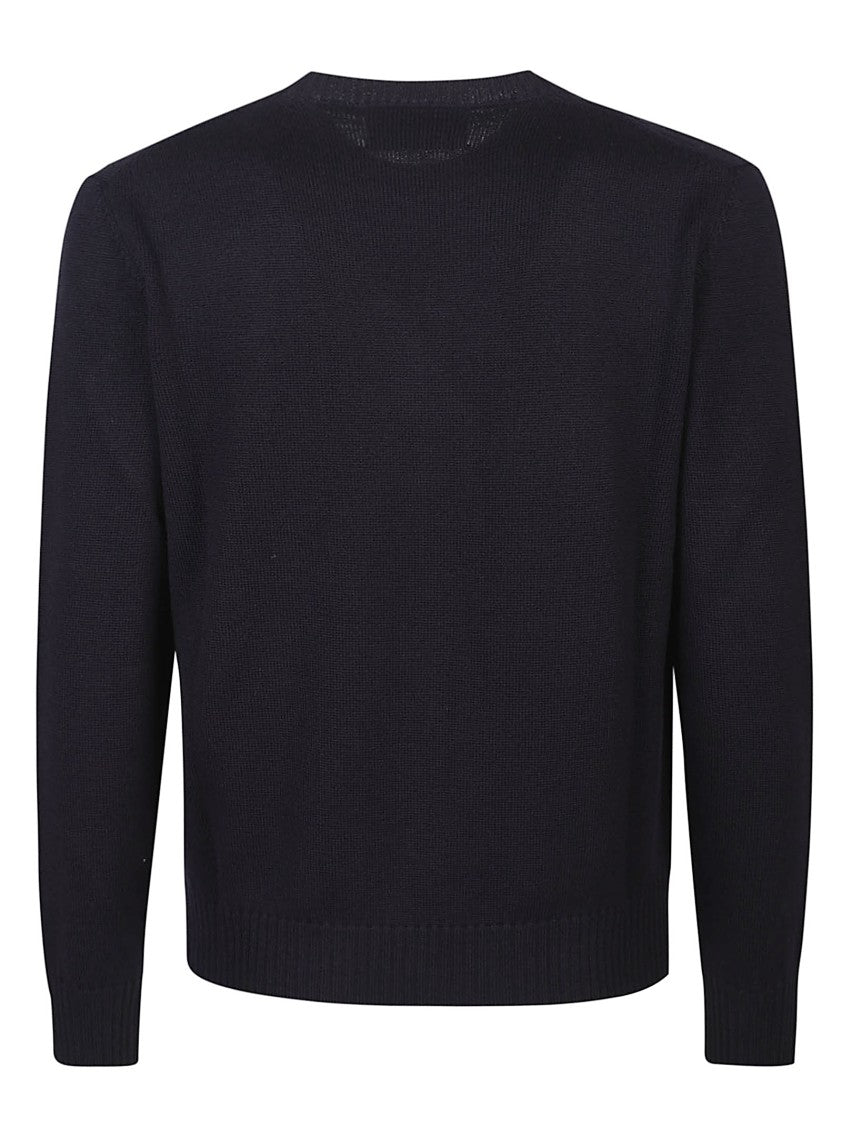 Ballantyne Merino Wool Finely Knit Crew Neck Sweater