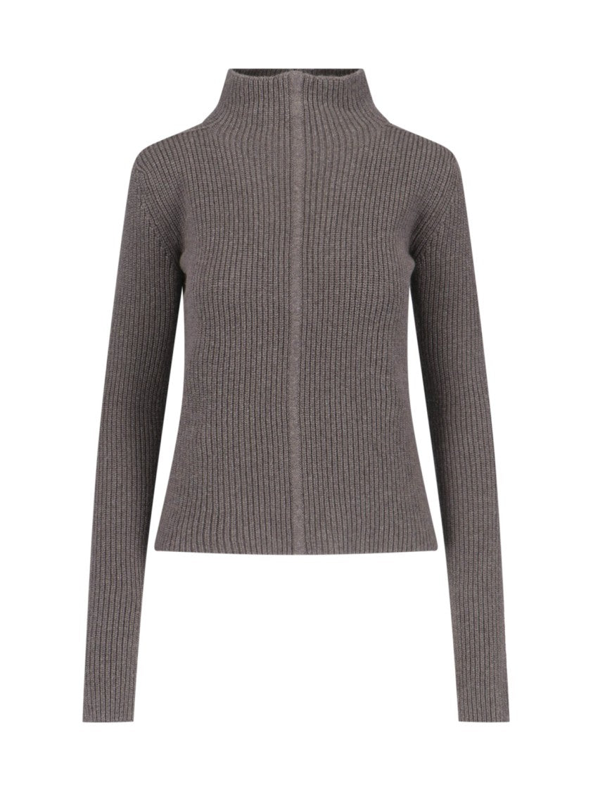 Rick Owens Headon Dbl Lupetto Sweater – Brown