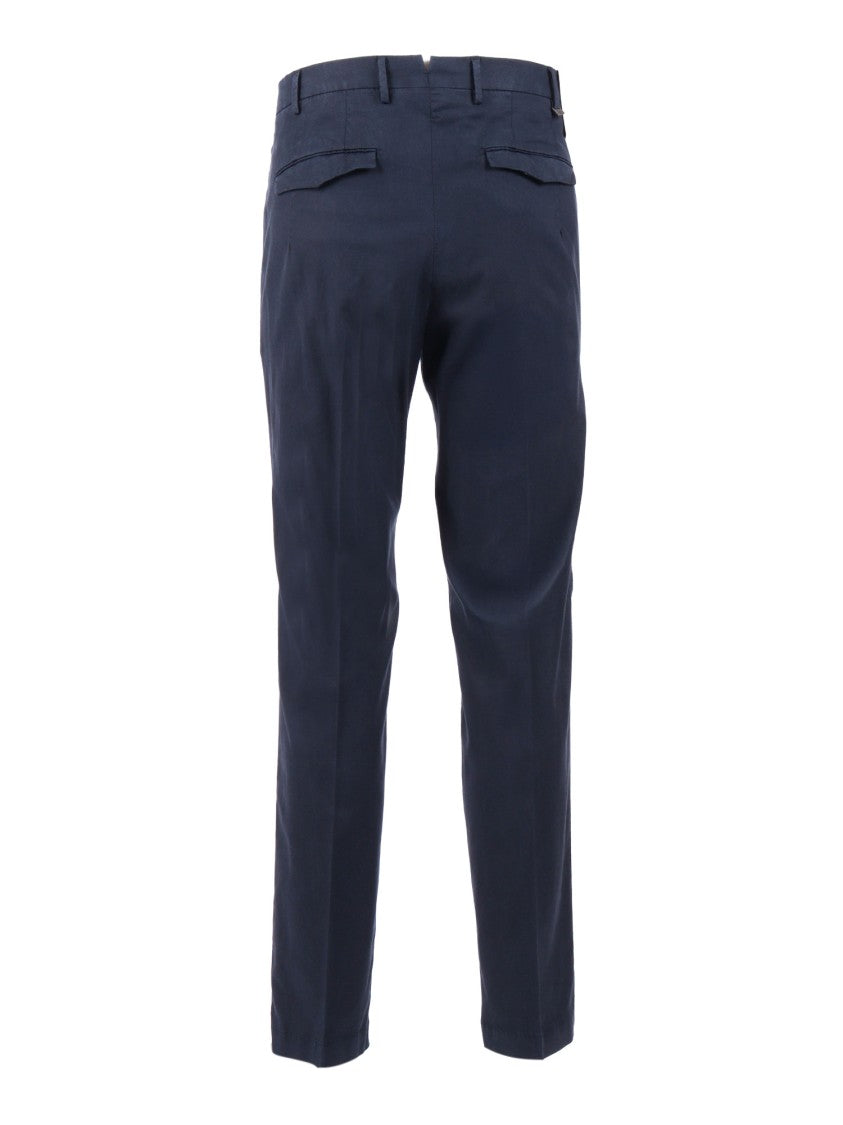 Pt01 Master Flat Front Straight-Leg Pants