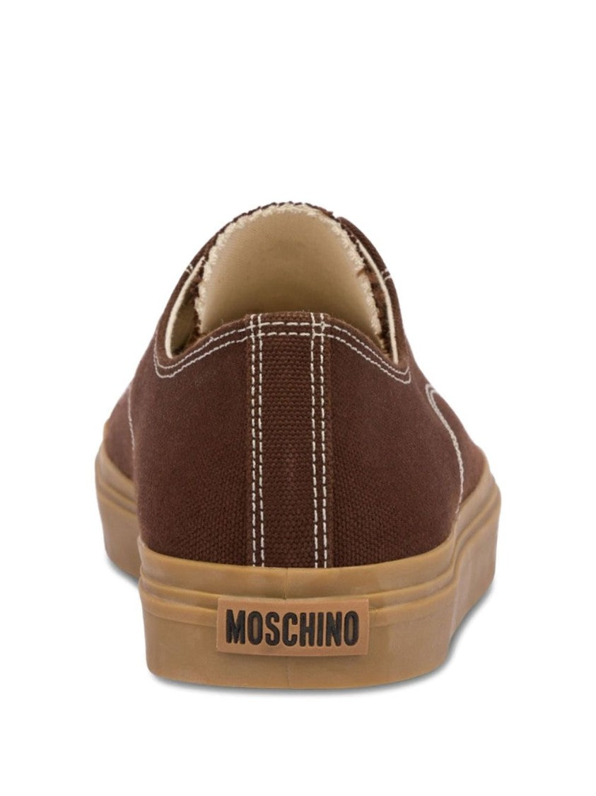 Moschino Low-Top Sneakers With Vintage Elements