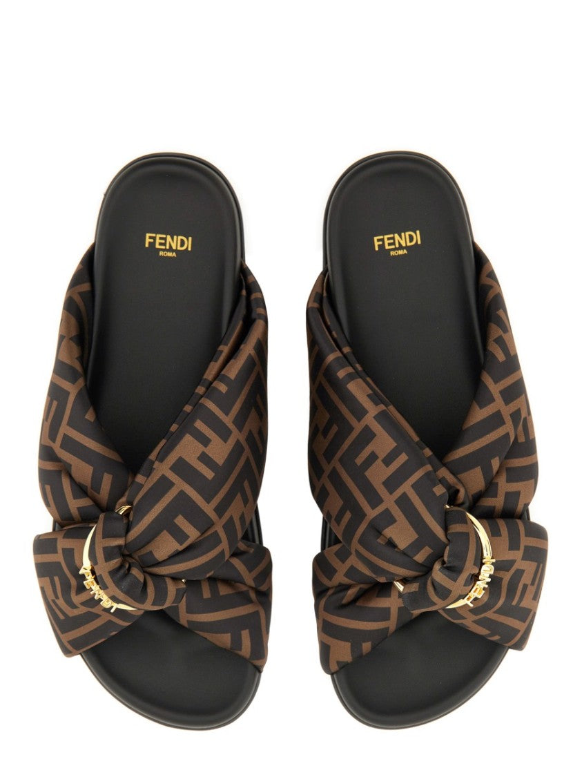 Fendi "Feel" Slide Sandal