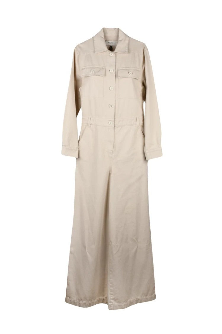 Max Mara Denim Jumpsuit - Beige