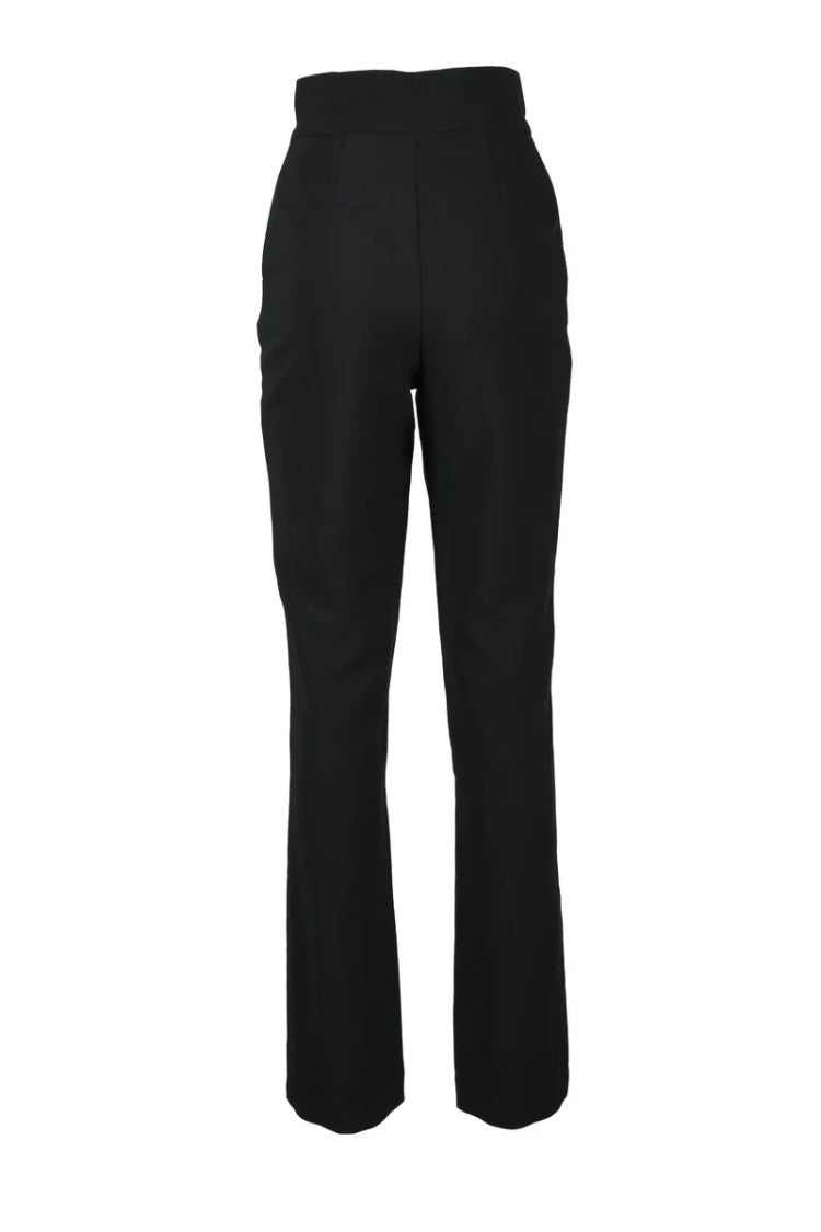 Alberto Audenino Fabric Stretch Trousers - Black