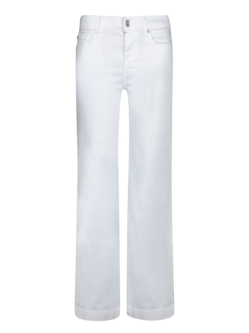 7 For All Mankind Bootcut Jeans With Mid-Rise Waist