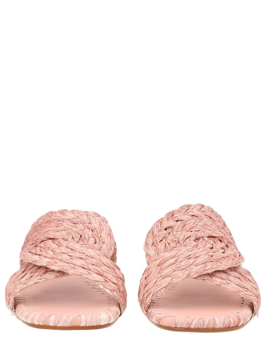 Castaner Padme Braided Polypropylene Raffia Flats