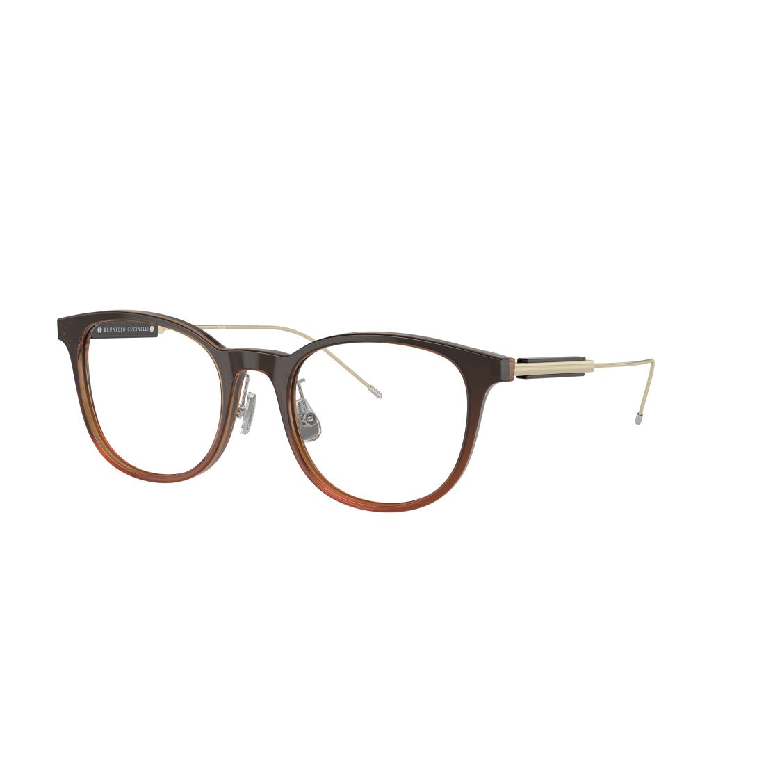 Brunello Cucinelli 0Bc3006 Gradient Acetate Sunglasses With Metallic Temples