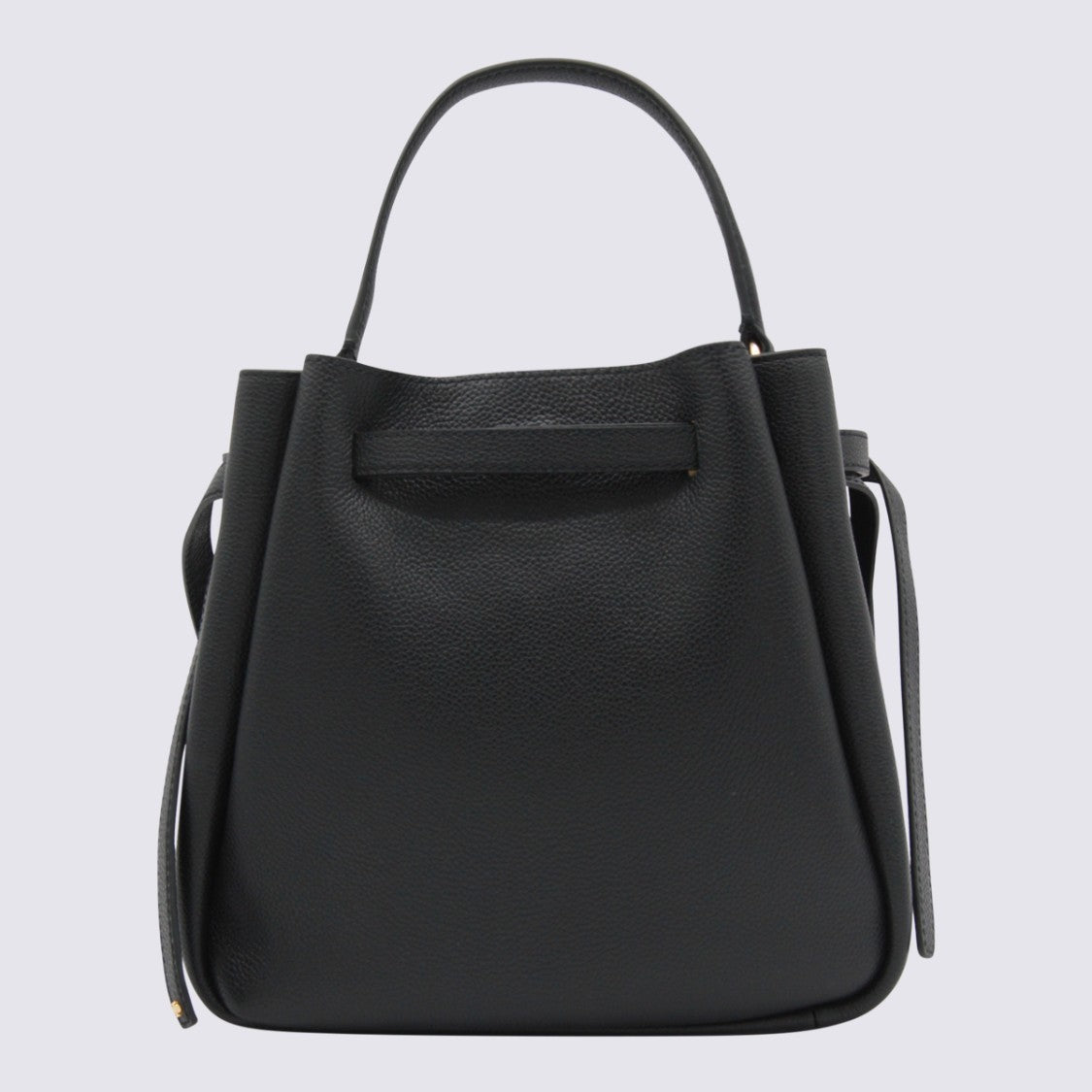Tory Burch Structured Handbag With Minimalist Design And Gold-Tone Detail