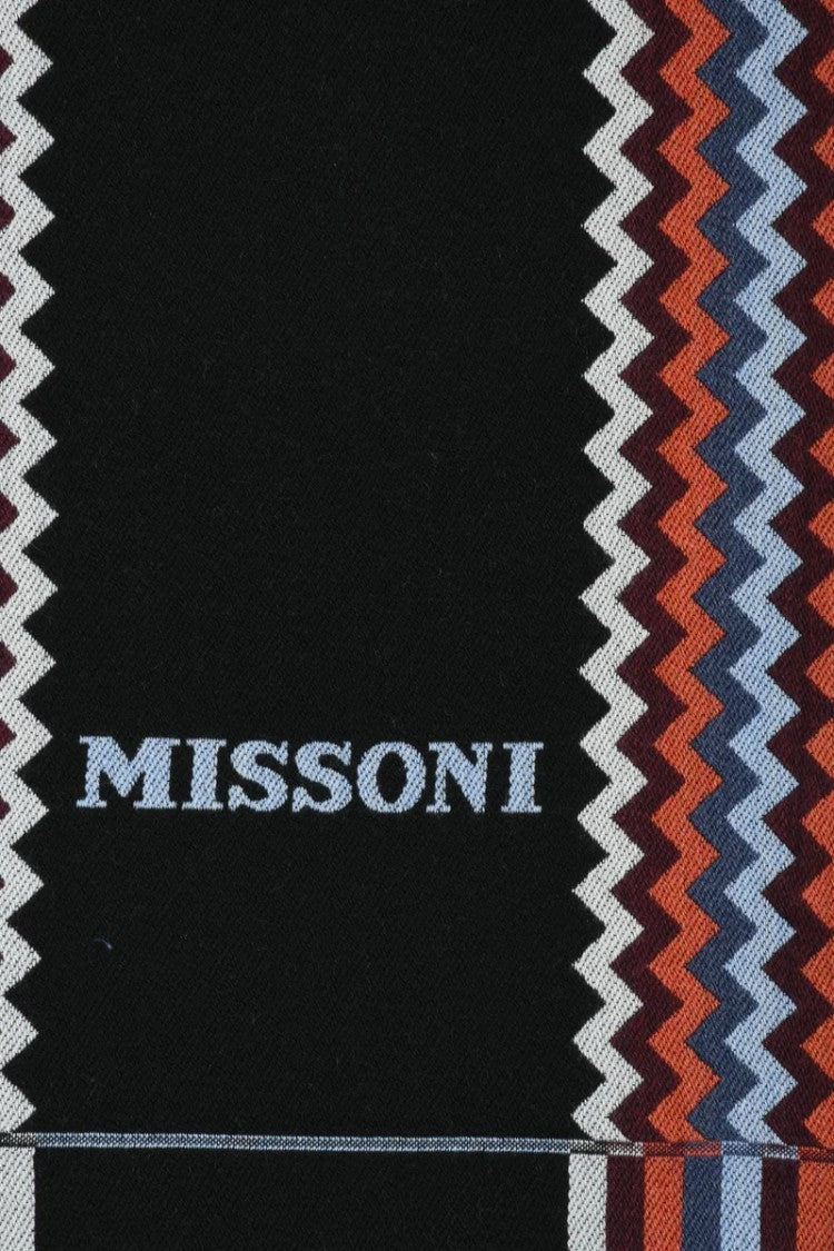 Missoni Grey Wool Scarf
