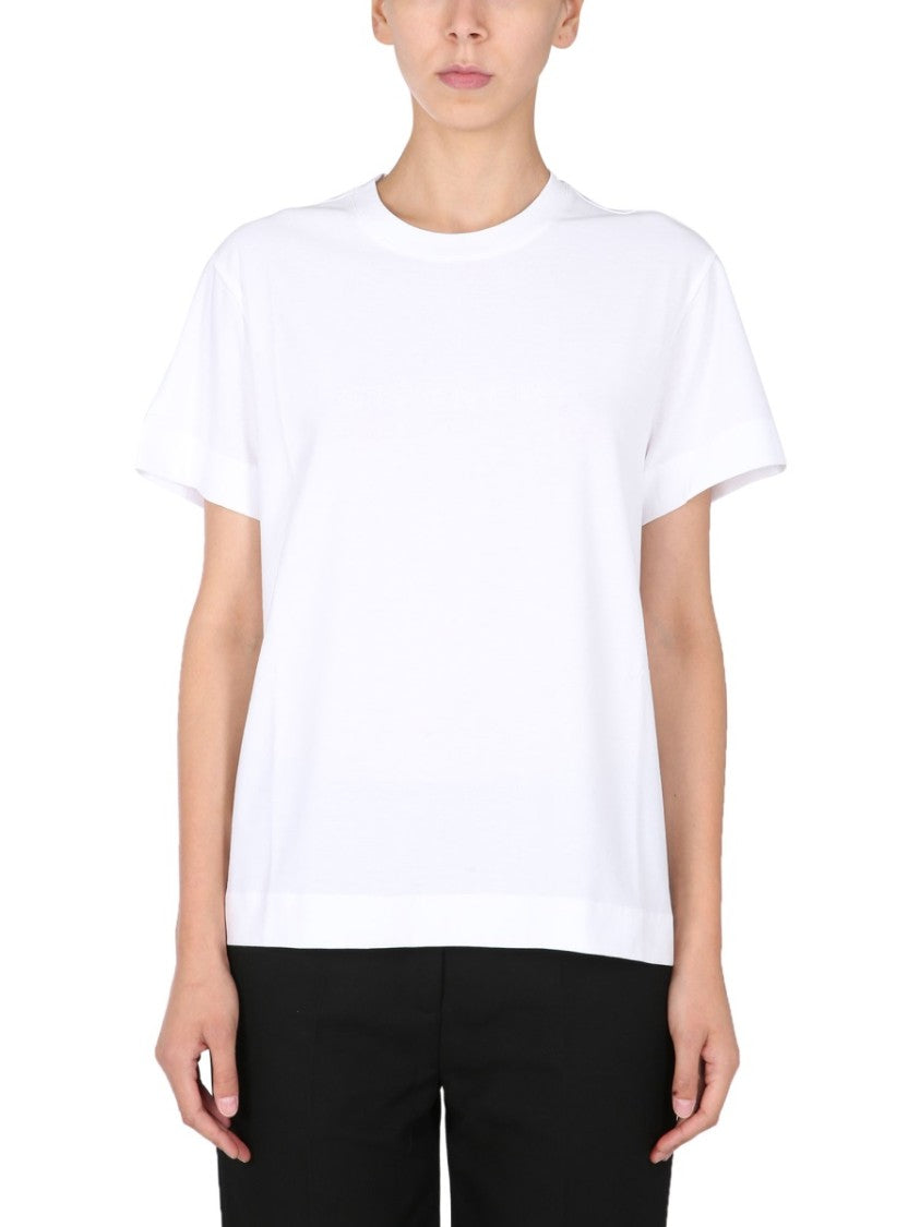 Givenchy Crew Neck T-Shirt With Logo Detailing