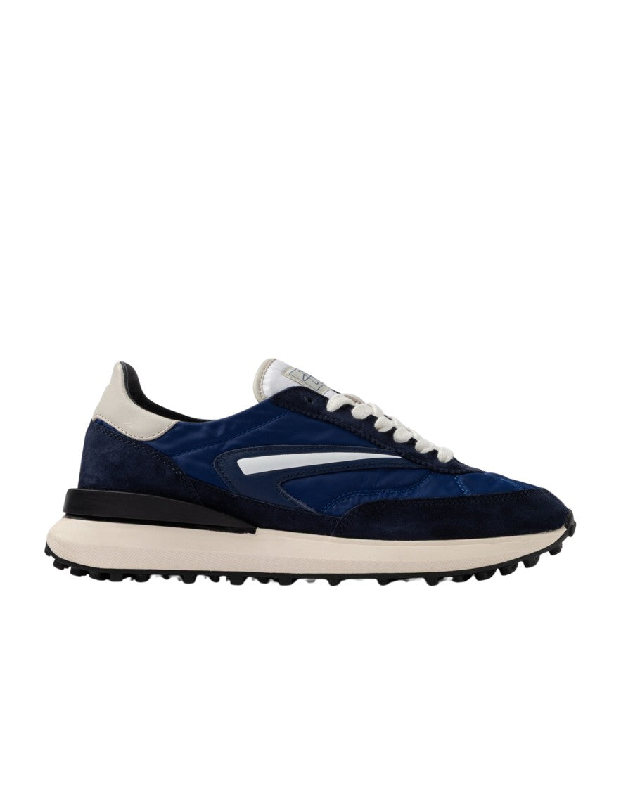 D.A.T.E Blue Athleta Nylon Sneakers