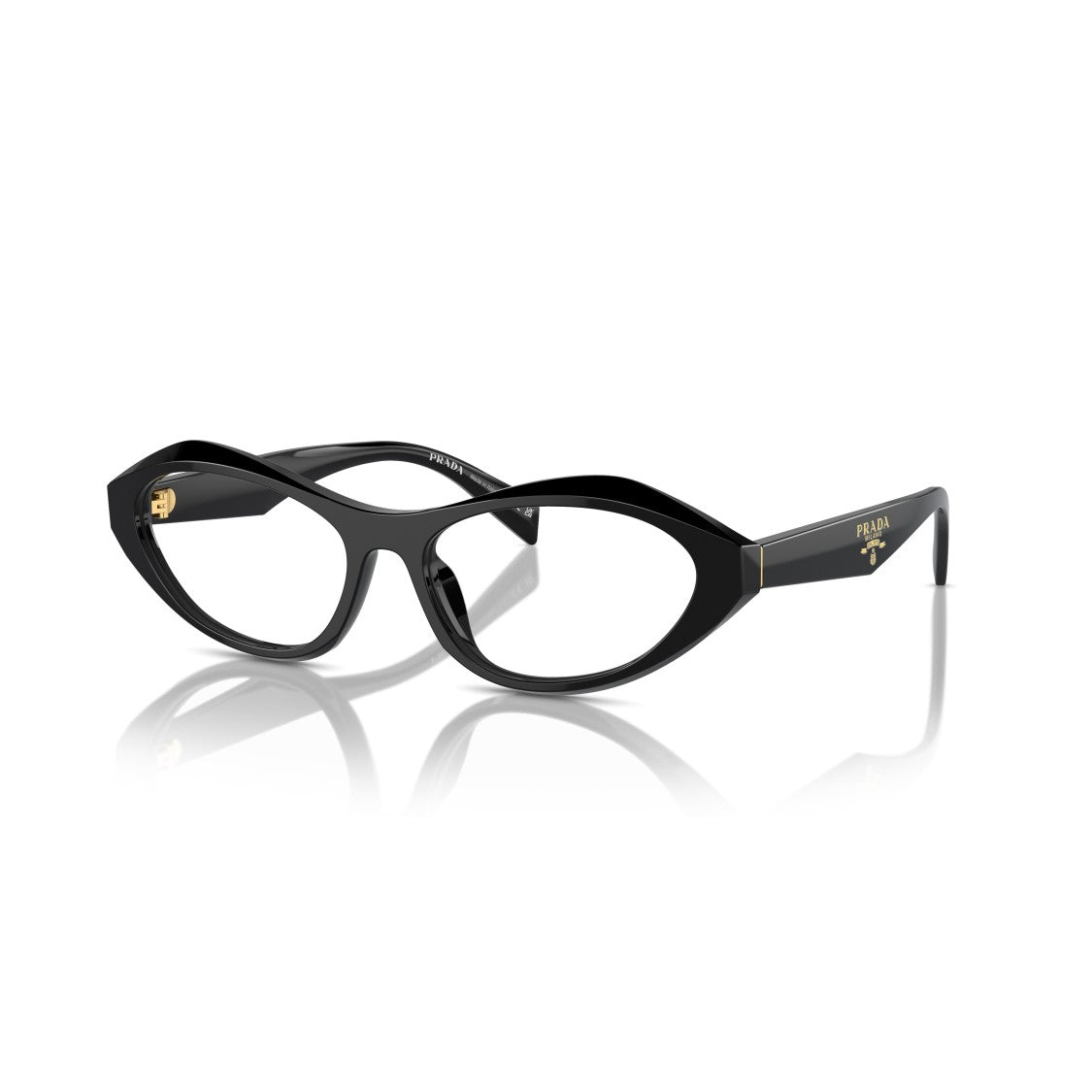 Prada 0Pr A21v Angular Cat-Eye Sunglasses