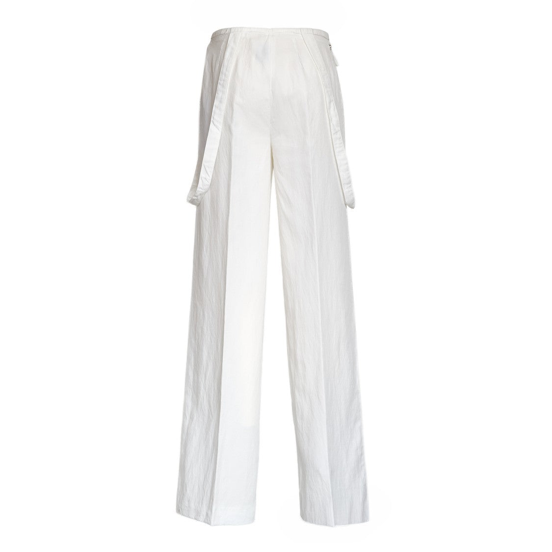 Dondup Tecla Detachable Suspenders Wide-Leg Pants