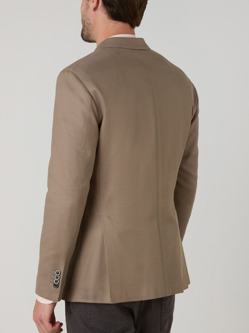 Boglioli Tailored Double-Breasted Wide Lapel Blazer