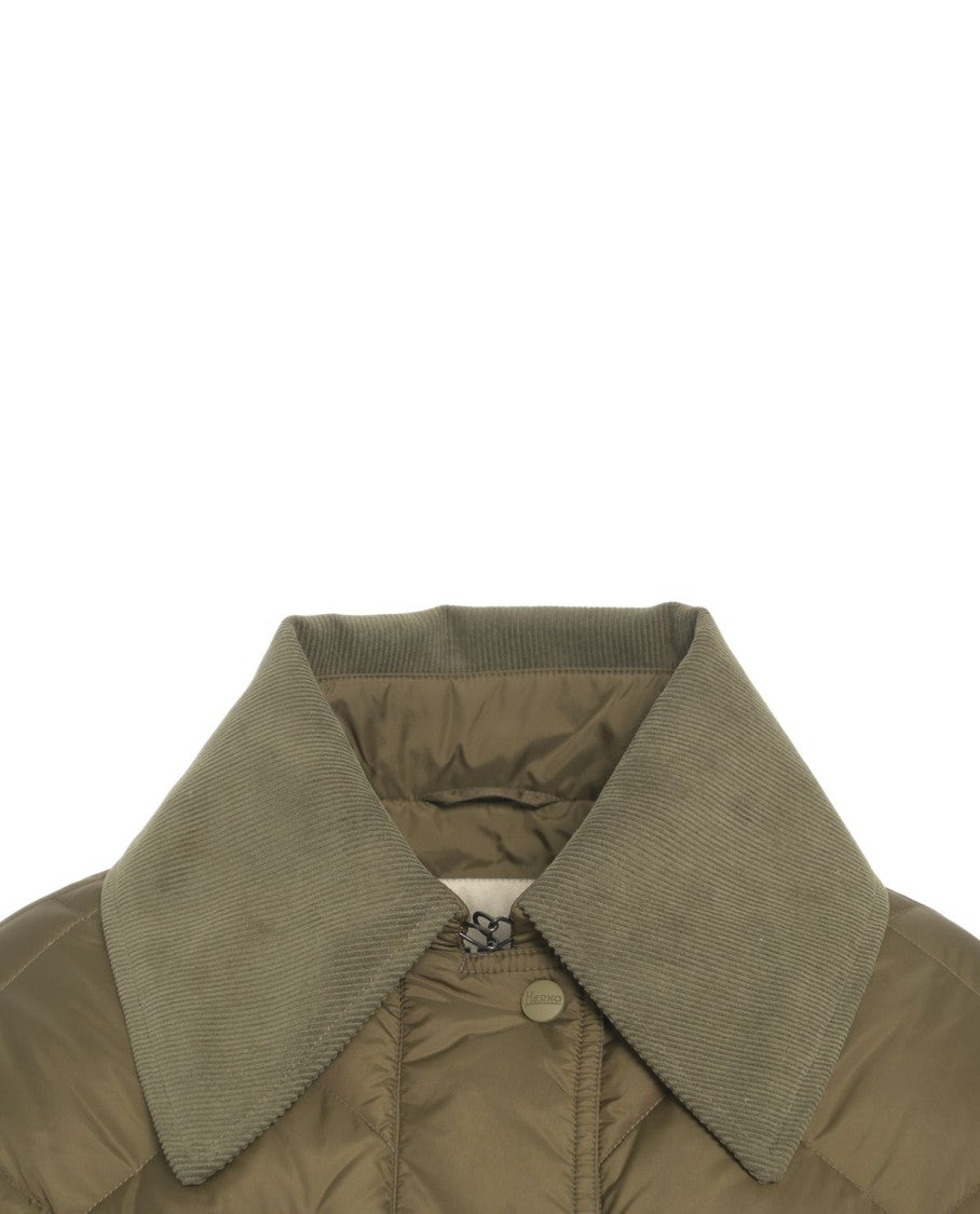 Herno Diamond Quilted Short Jacket