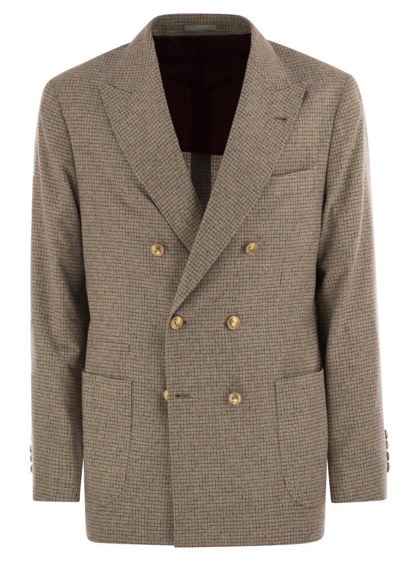 Brunello Cucinelli One-And-A-Half Breasted Deconstructed Jacket