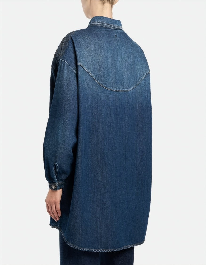 Dondup Minimalist Tailored Contemporary Midi Dress