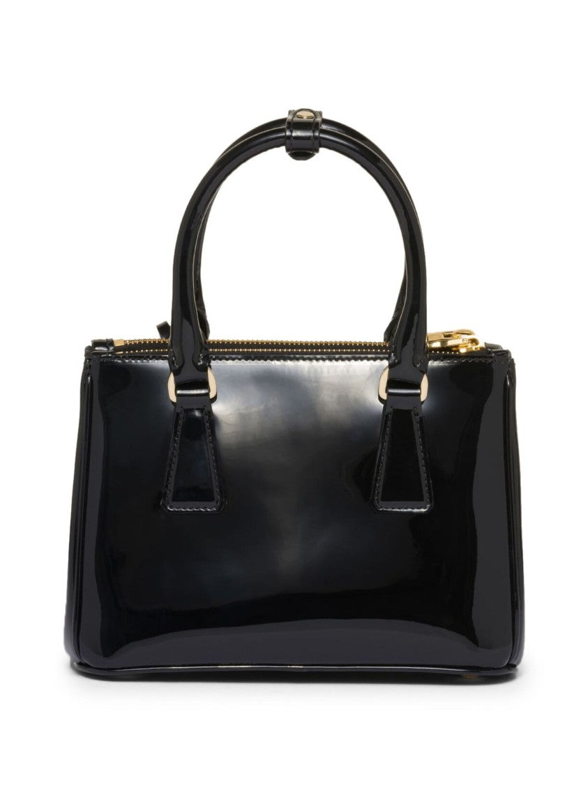 Prada Black Galleria Mini Patent Leather Bag