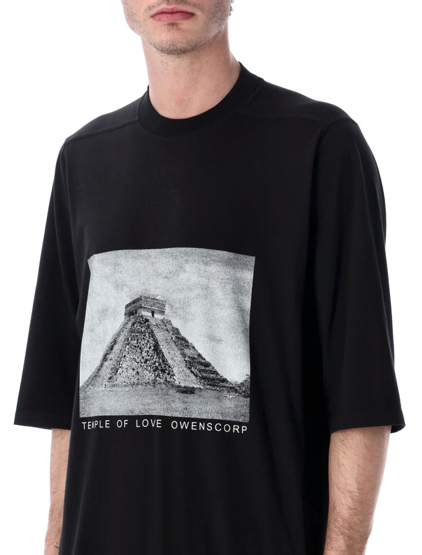 Drkshdw By Rick Owens Temple Jumbo Ss T-Shirt