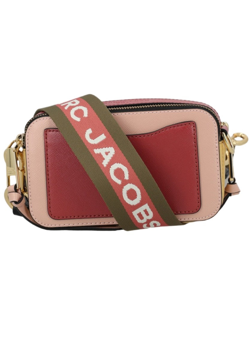Marc Jacobs Rectangular Crossbody Bag With Dual-Tone Finish And Logo Detail
