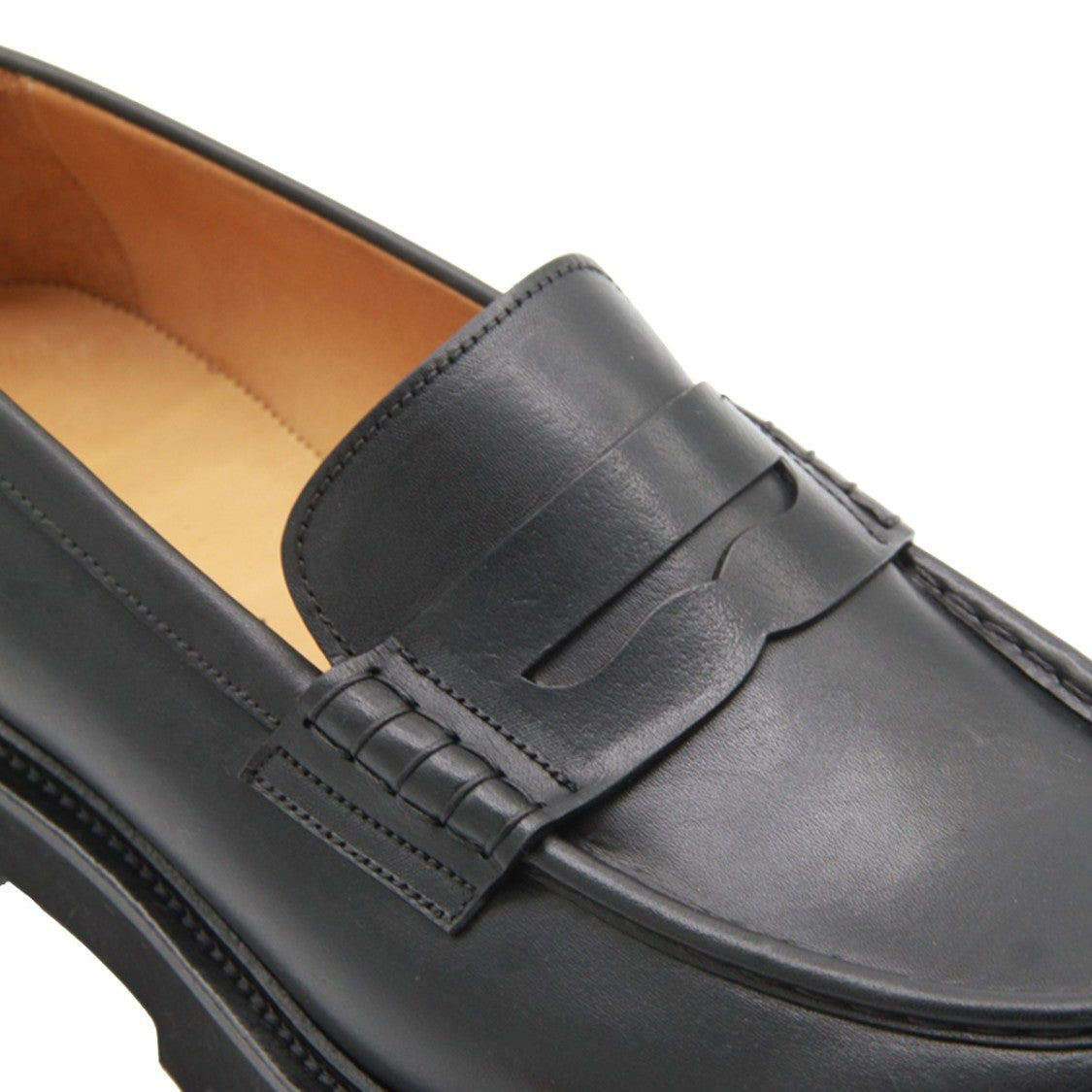 Mille885 Penny Loafers With Smooth Leather Upper