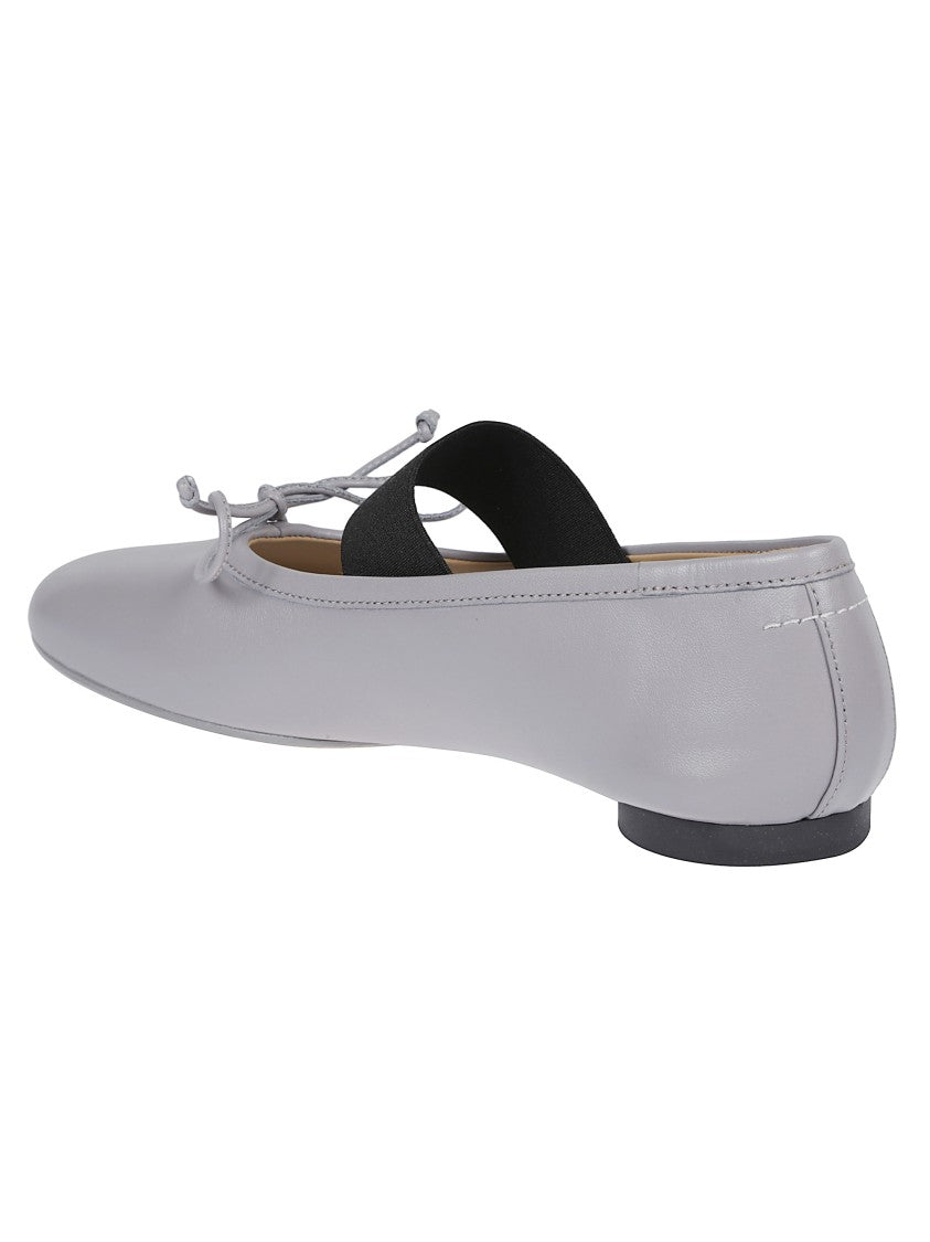 Mm6 By Maison Margiela Ovine Leather Ballet Shoe