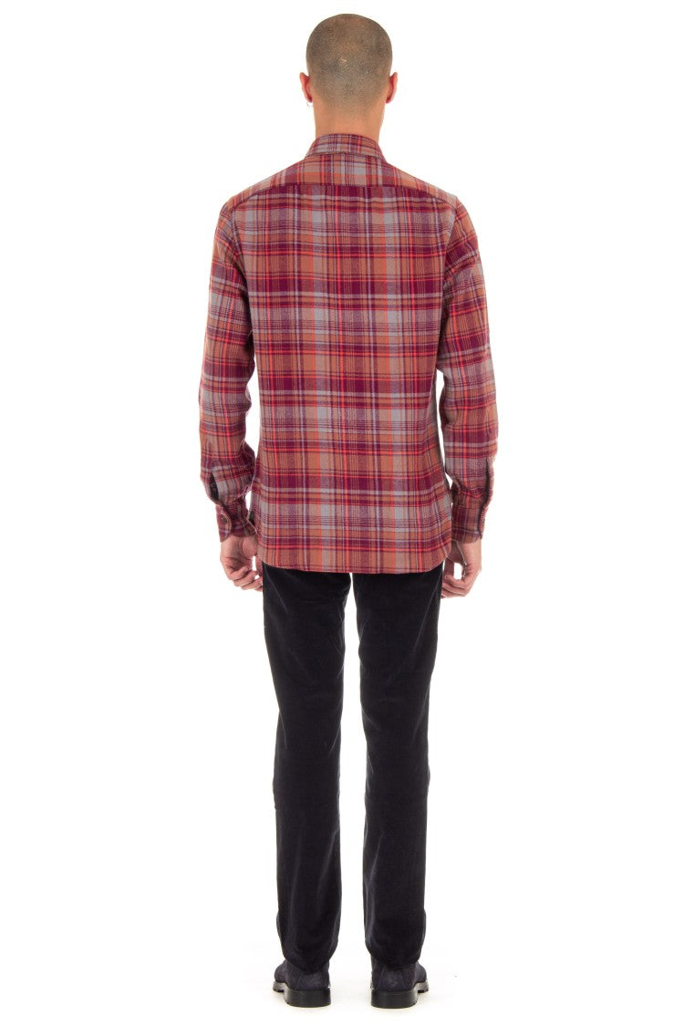 Borriello Check Flannel Overshirt