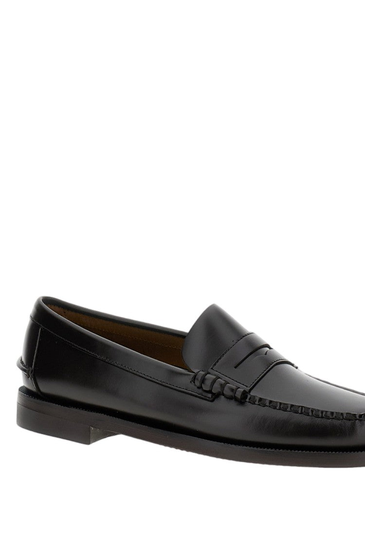 Sebago Dk Coffee Classic Dan Full-Grain Leather Penny Loafers