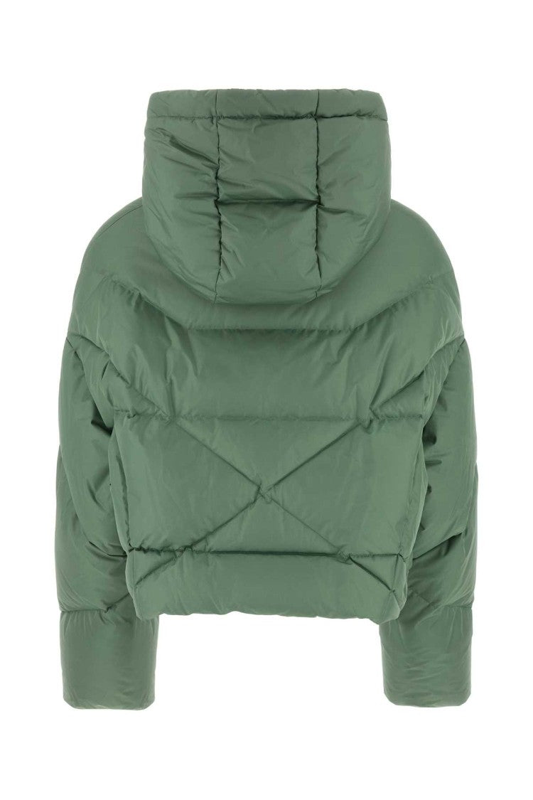 Khrisjoy Sage Green Polyester Down Jacket