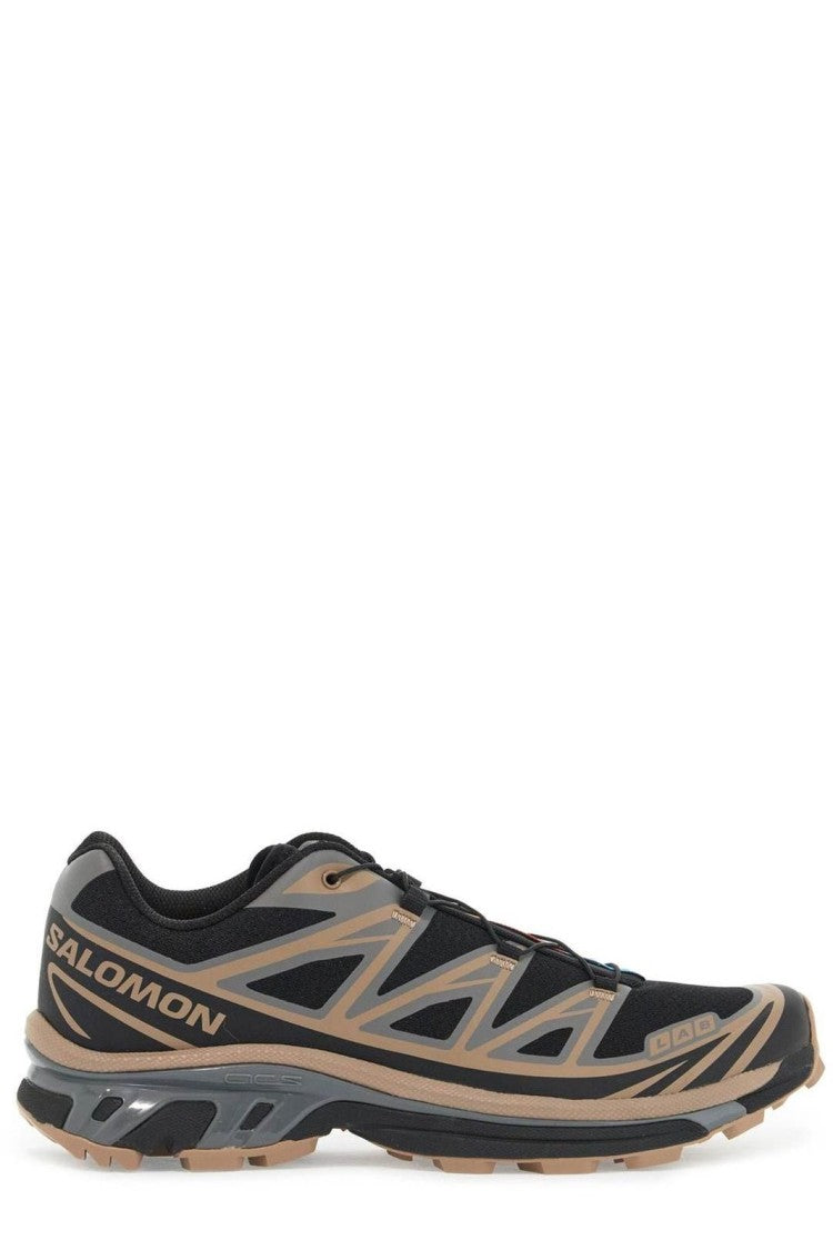 Salomon Geometric Overlay Sneakers With Quick-Pull Lace System