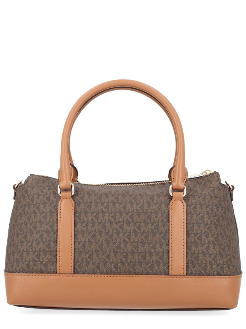 Michael Michael Kors Andie Monogram Cylindrical Silhouette Handbag
