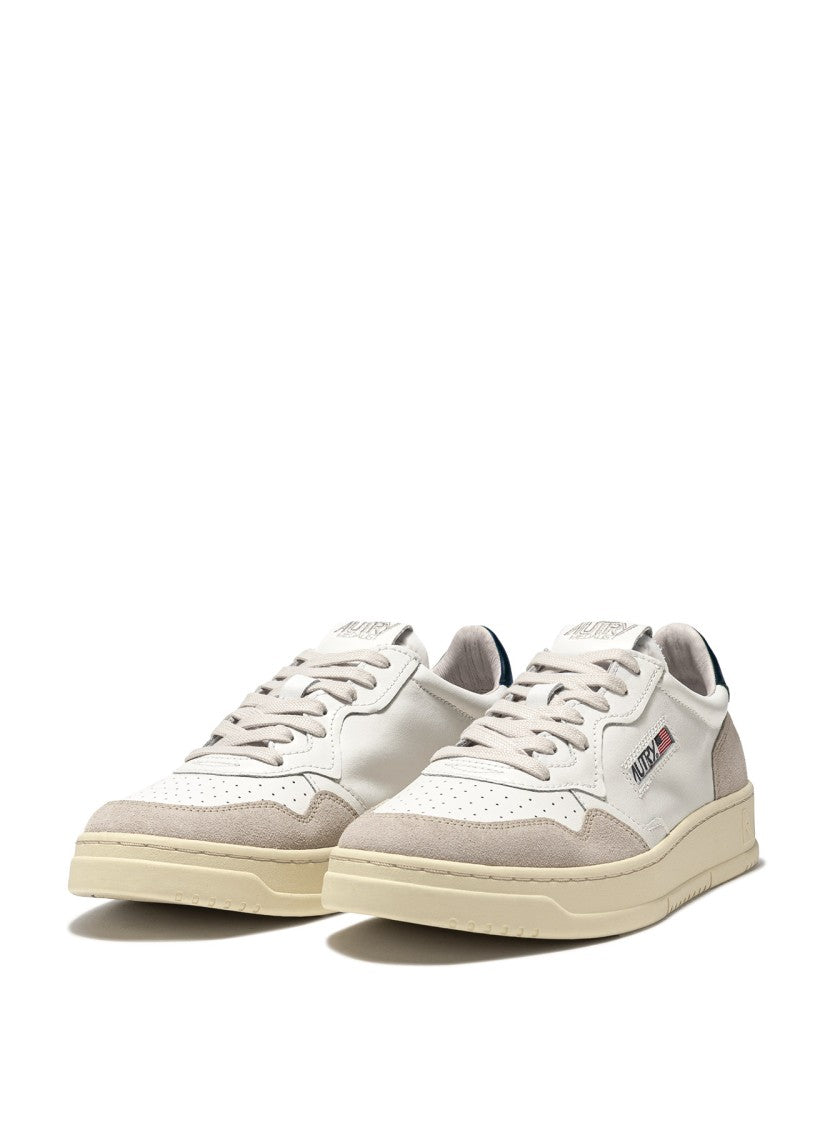 Autry Men's Low-Top Sneakers With Leather And Suede Accents