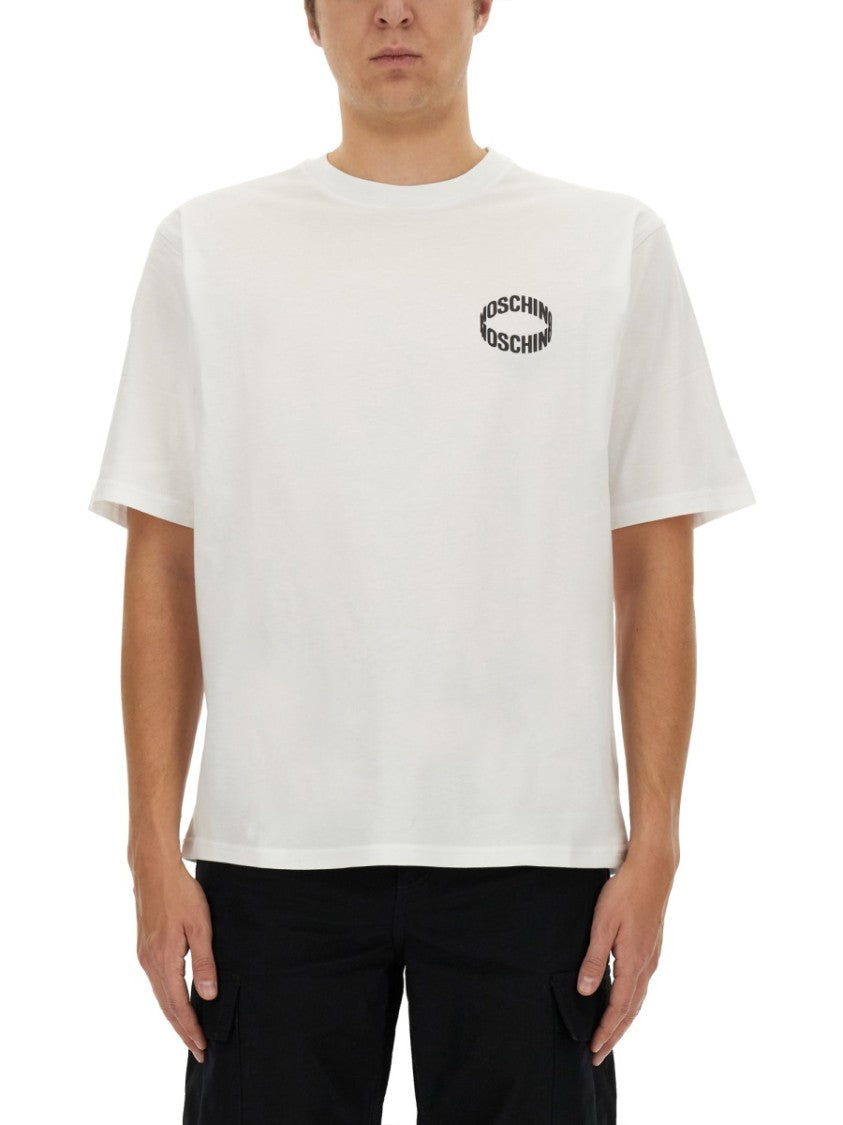 Moschino Regular Fit White T-Shirt