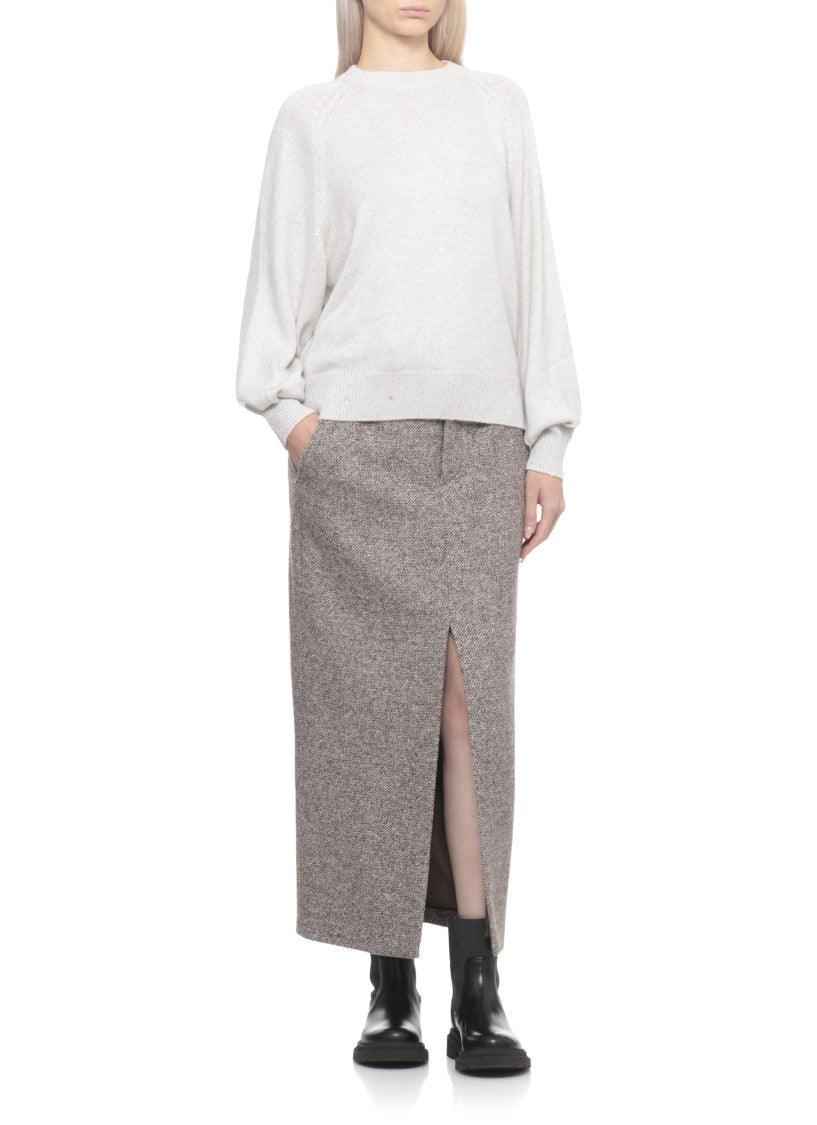 Brunello Cucinelli Cashmere And Silk Sweater