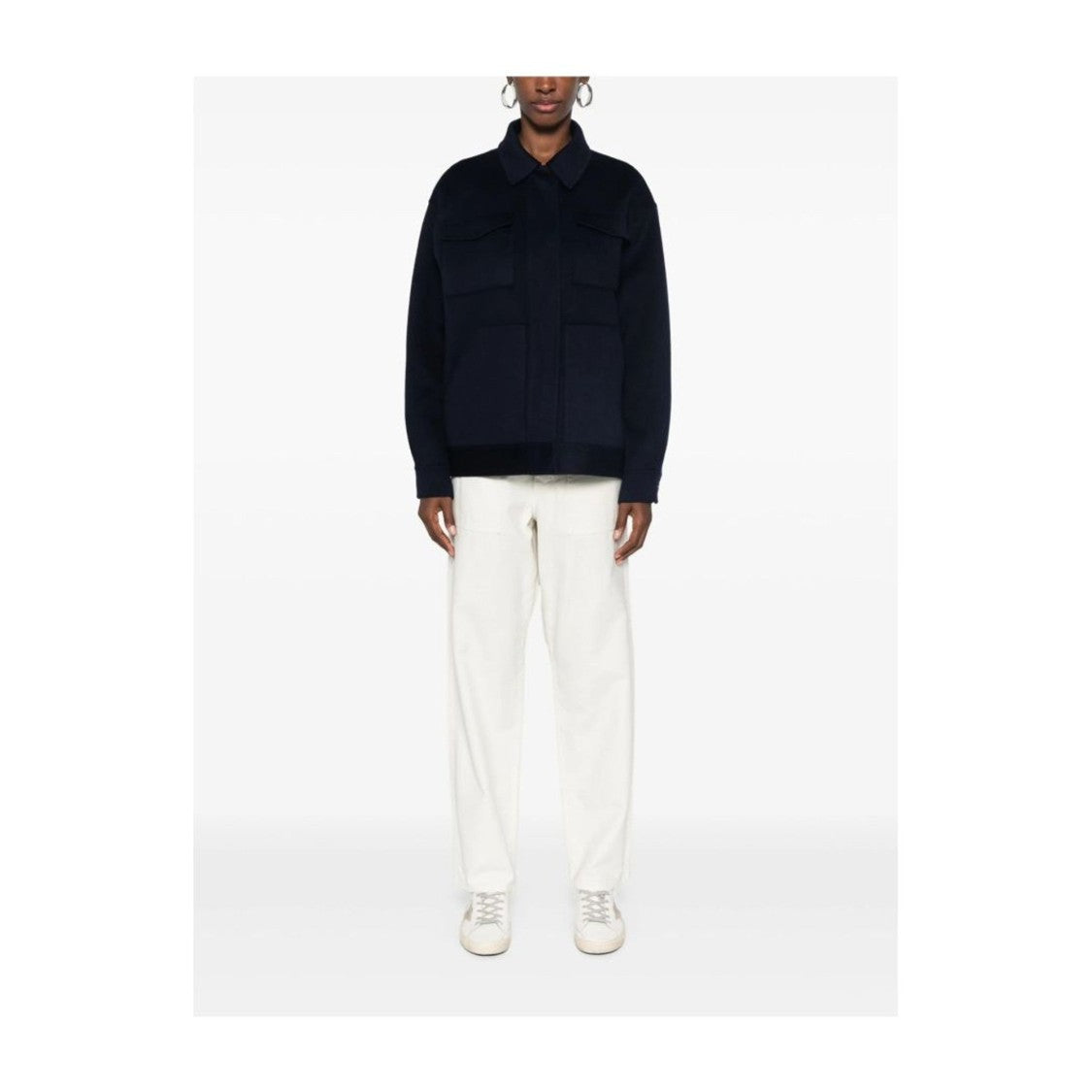 Polo Ralph Lauren Relaxed Cotton Trousers With Ankle-Flat Front Design