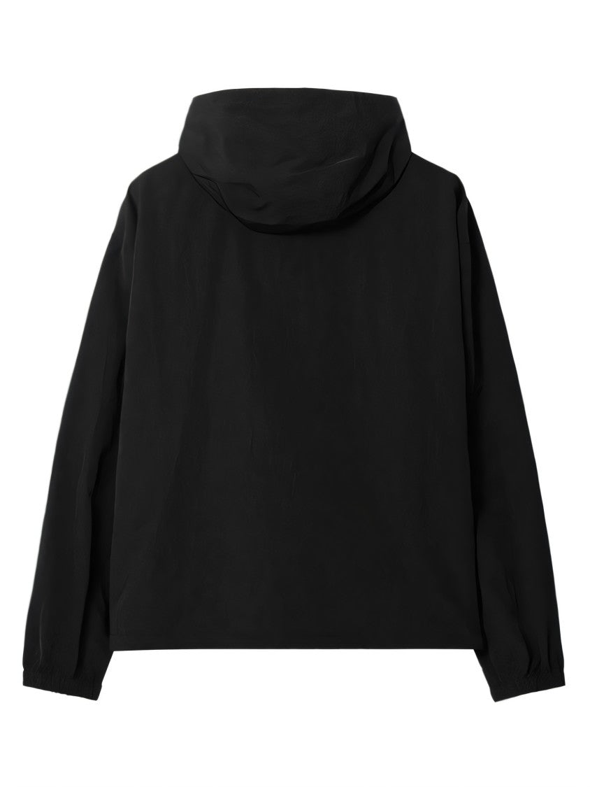 Burberry Lightweight Black Nylon Jacket With Hood