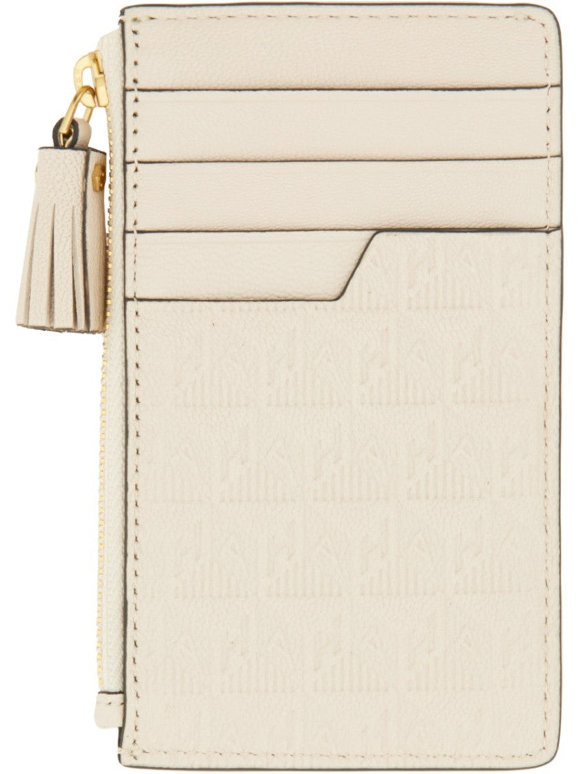 Anya Hindmarch Cornflakes Cereal Box Print Goatskin Card Holder