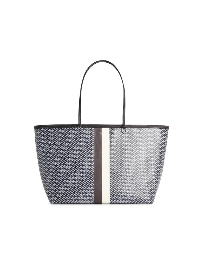 Tory Burch 'Racer' Blue Cotton Blend Bag