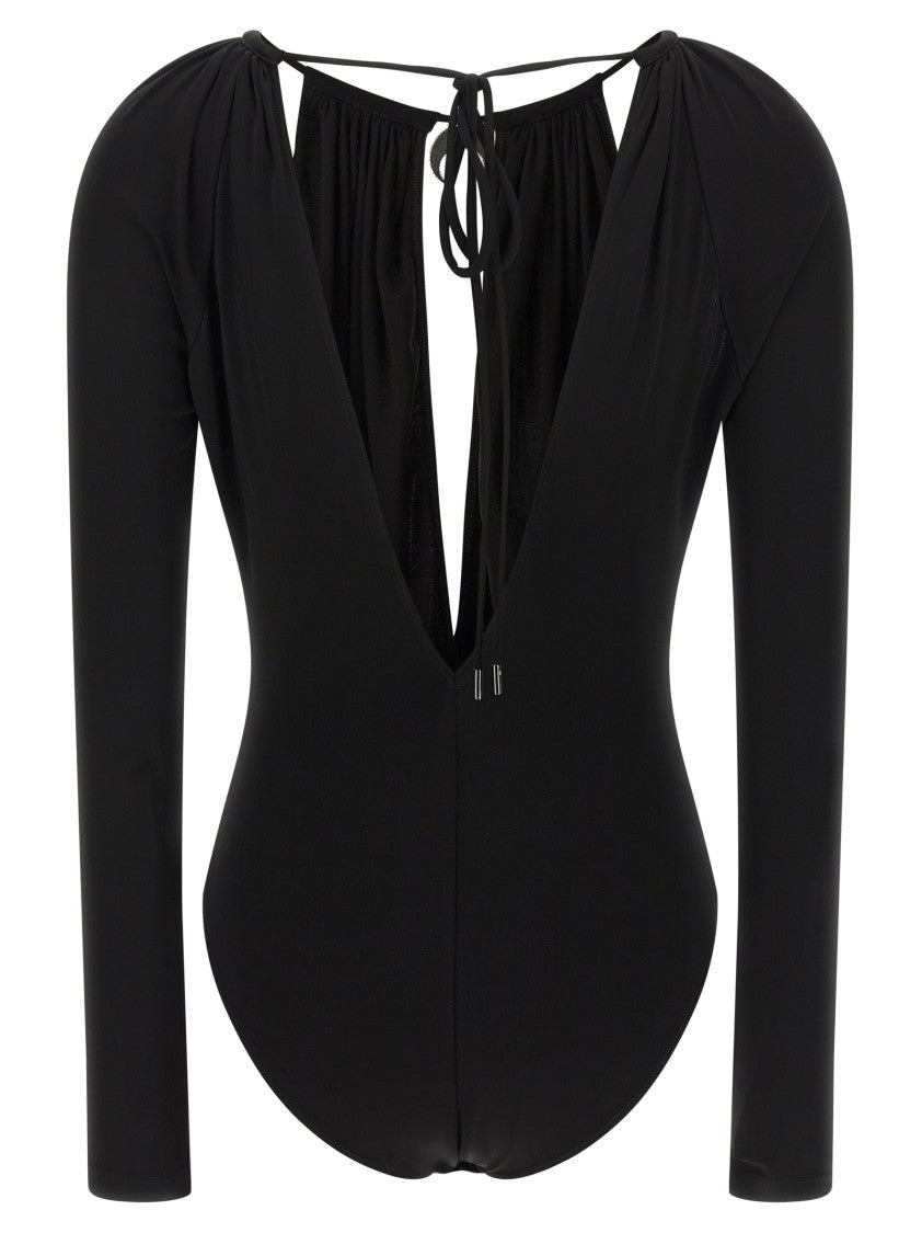 Marine Serre Jewel Pendant Bodysuit